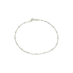 pulsera plata roma snake bolitas