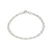 pulsera plata trenza greca
