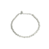 pulsera plata semirígida facetada
