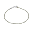 pulsera plata trenza snake palinato
