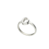 Anillo oval calado