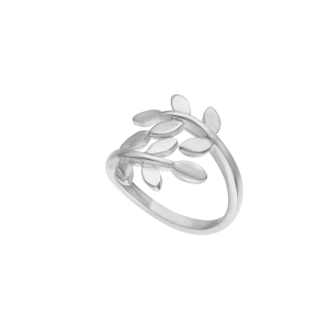 Anillo hojitas