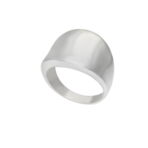 Anillo concavo ancho