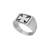 Anillo cruz malta