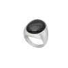 Anillo piedra oval Onix