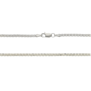 cadena plata bismark 0.40