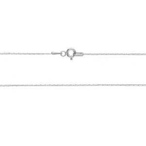 cadena plata cardan cuadrada 0.60