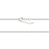 cadena plata dados c 2.5 + ext x 45cm
