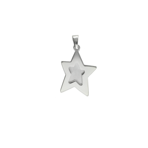dije plata estrella doble