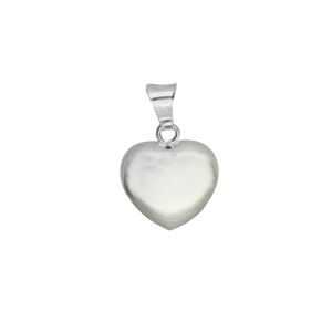 dije plata corazon inflado