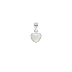 dije plata corazon inflado