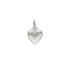 dije plata corazón inflado