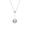fantasía plata collar veneziana + bolas lisas
