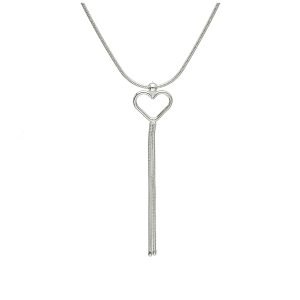 fantasía plata corbatero snake + corazón