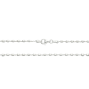 cadena plata forcet35 + cubo 2.5mm