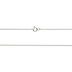cadena plata grumet35