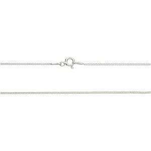 cadena plata grumet 30
