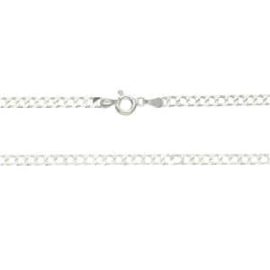 cadena plata grumet chata