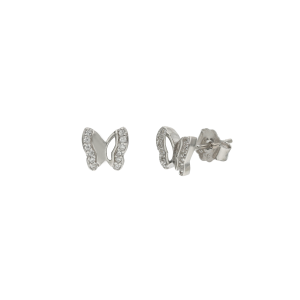 aro mariposa con cubics