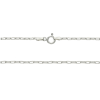 cadena plata rolo 0.37 oval