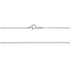 cadena plata rolo 000 extra small