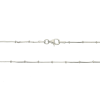 cadena plata roma topo 100 8l