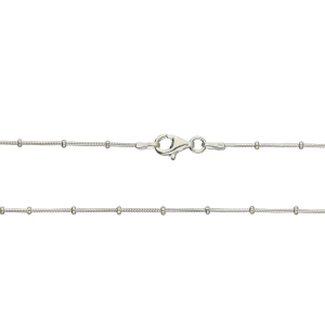 cadena plata roma snake20