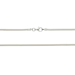 cadena plata snake 1.9
