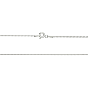 cadena plata spiga 0.25
