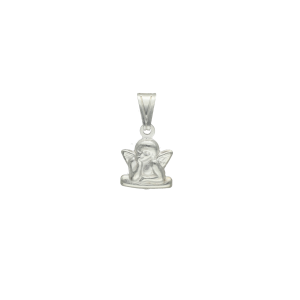dije plata angel de la guarda inflado