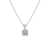 conjunto plata rectangulo con cubics