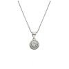 conjunto plata plata circulo cubics