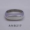 Anillo mesada oval plana