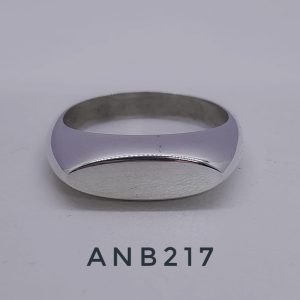 Anillo mesada oval plana