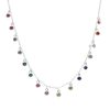 Collar ag dijes multicolor 4mm