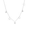 Collar Estrellas más cubic engarce grifa