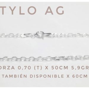 Cadena plata Forza diam 70 (T)
