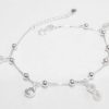 Pulsera plata  cubic