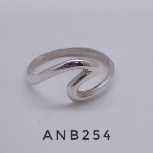 Anillo plata ola.