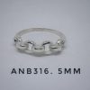 ANB316. Anillo rolo 5mm