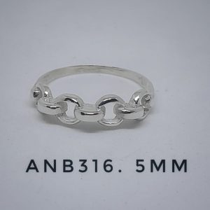ANB316. Anillo rolo 5mm