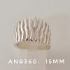 ANB 360 ANILLO BARRITAS CURVAS SOBRE RELIEVE ANCHO 15mm